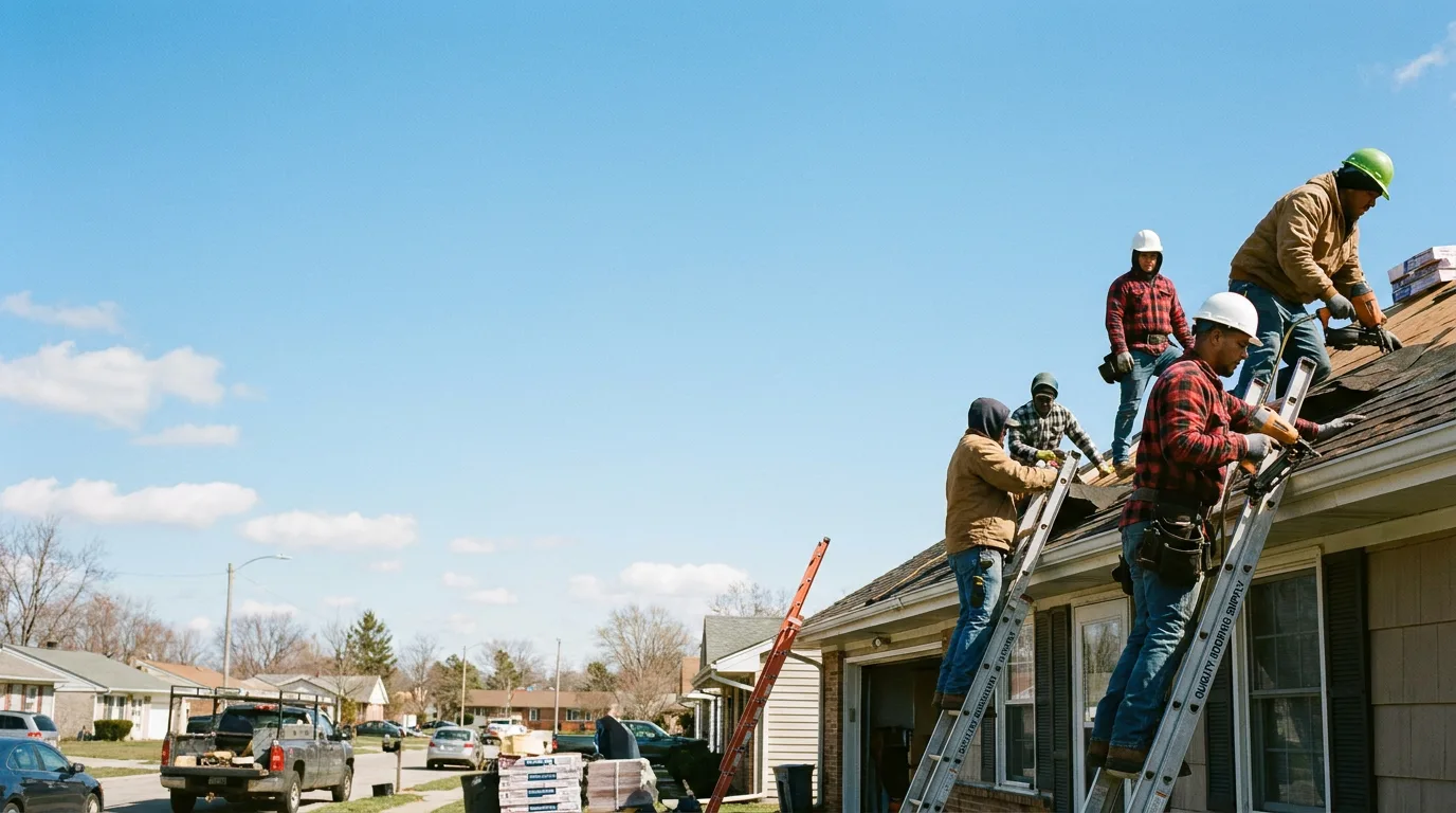 Roofing in Dekalb, IL near me